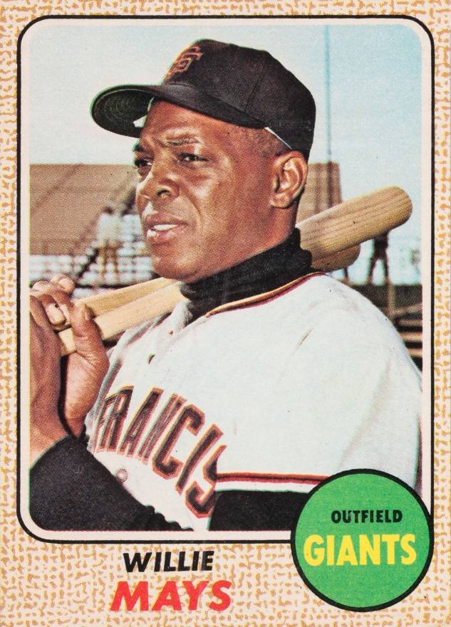 1968 O-Pee-Chee Willie Mays #50 Baseball Card