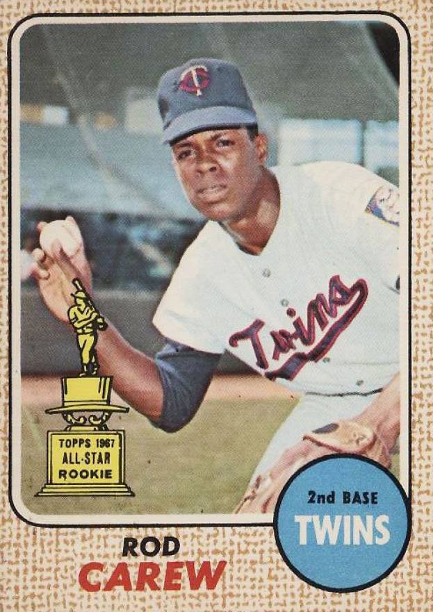 1968 O-Pee-Chee Rod Carew #80 Baseball Card