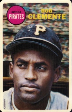 1968 Topps 3-D Bob Clemente # Baseball Card