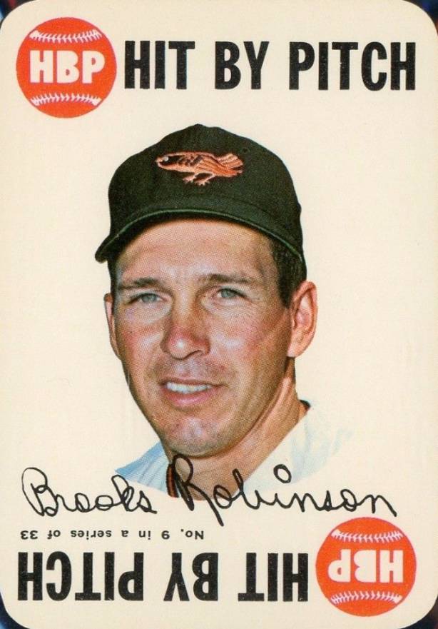 1968 Topps Game Brooks Robinson #9 Baseball Card