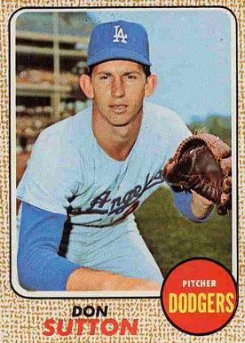 1968 Topps Don Sutton #103 Baseball Card