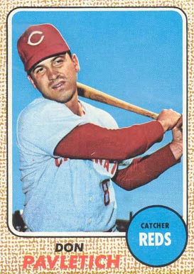 1968 Topps Don Pavletich #108 Baseball Card