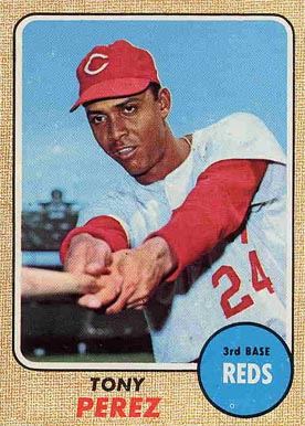1968 Topps Tony Perez #130 Baseball Card