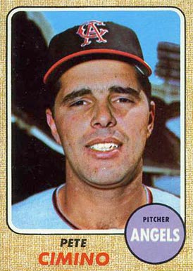 1968 Topps Pete Cimino #143 Baseball Card