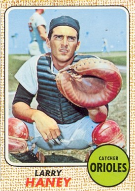 1968 Topps Larry Haney #42 Baseball Card