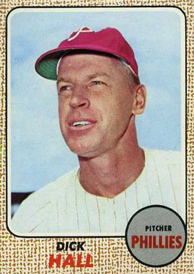 1968 Topps Dick Hall #17 Baseball Card
