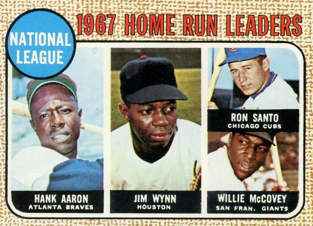 1968 Topps N.L. Home Run Leaders #5 Baseball Card