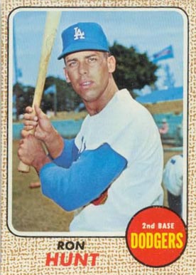 1968 Topps Ron Hunt #15 Baseball Card