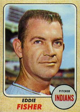 1968 Topps Eddie Fisher #418 Baseball Card