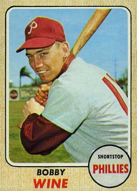 1968 Topps Bobby Wine #396 Baseball Card