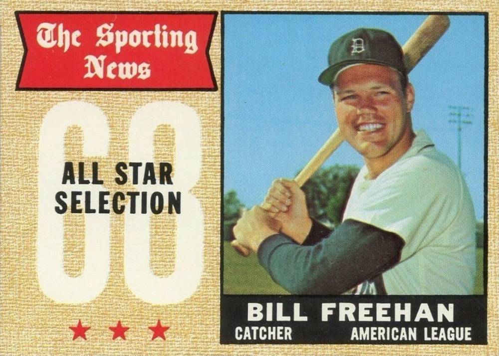 1968 Topps Bill Freehan #375 Baseball Card