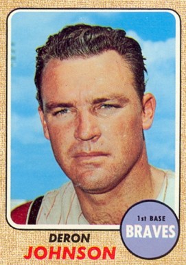 1968 Topps Deron Johnson #323 Baseball Card