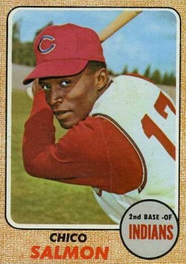 1968 Topps Chico Salmon #318 Baseball Card