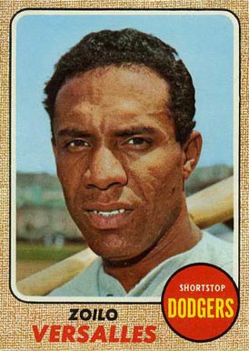 1968 Topps Zoilo Versalles #315 Baseball Card