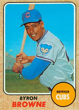 1968 Topps Byron Browne #296 Baseball Card