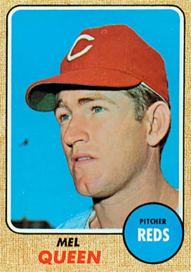 1968 Topps Mel Queen #283 Baseball Card