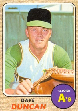 1968 Topps Dave Duncan #261 Baseball Card