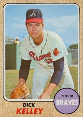 1968 Topps Dick Kelley #203 Baseball Card