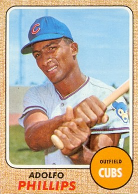 1968 Topps Adolfo Phillips #202 Baseball Card