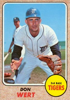 1968 Topps Don Wert #178 Baseball Card