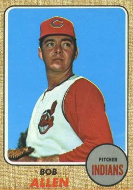 1968 Topps Bob Allen #176 Baseball Card
