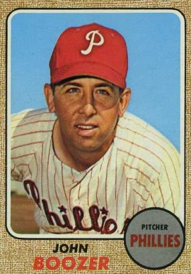 1968 Topps John Boozer #173 Baseball Card