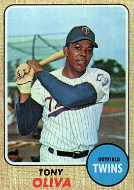 1968 Topps Tony Oliva #165 Baseball Card