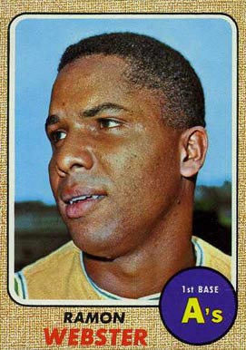 1968 Topps Ramon Webster #164 Baseball Card