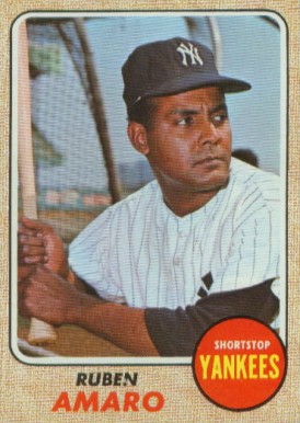 1968 Topps Ruben Amaro #138 Baseball Card