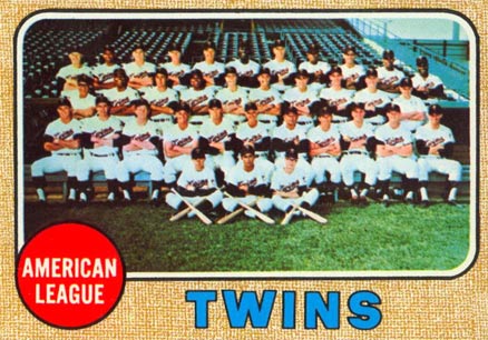 1968 Topps Minnesota Twins #137 Baseball Card