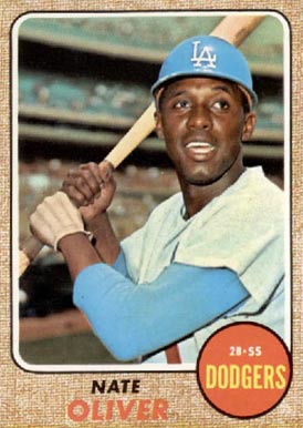 1968 Topps Nate Oliver #124 Baseball Card