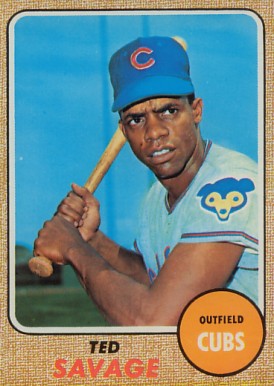 1968 Topps Ted Savage #119 Baseball Card