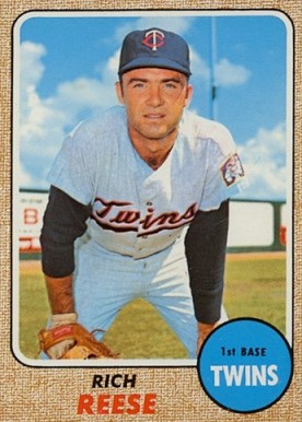 1968 Topps Rich Reese #111 Baseball Card
