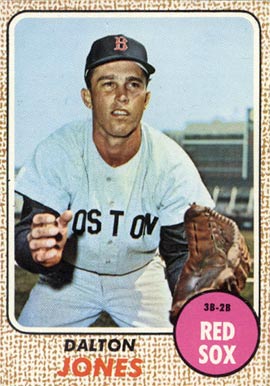 1968 Topps Dalton Jones #106 Baseball Card