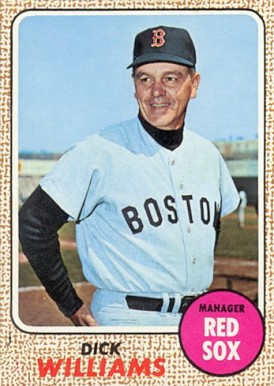 1968 Topps Dick Williams #87 Baseball Card