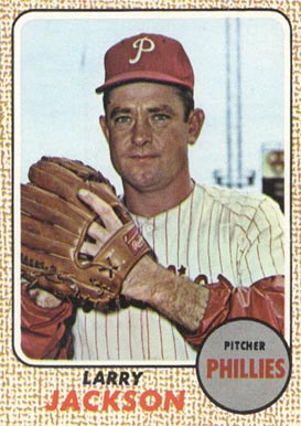1968 Topps Larry Jackson #81 Baseball Card