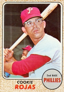 1968 Topps Cookie Rojas #39 Baseball Card