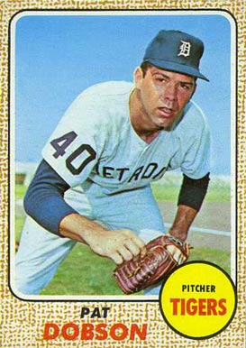 1968 Topps Pat Dobson #22 Baseball Card