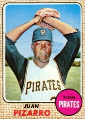 1968 Topps Juan Pizarro #19 Baseball Card