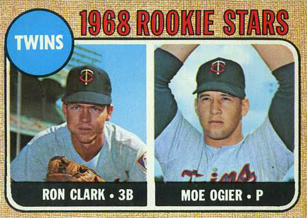 1968 Topps Twins Rookies #589 Baseball Card