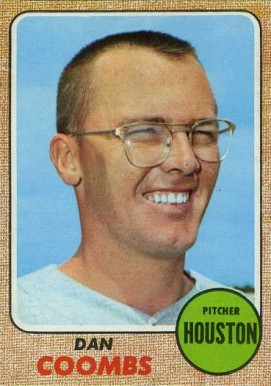1968 Topps Dan Coombs #547 Baseball Card