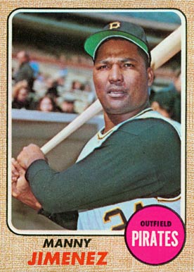 1968 Topps Manny Jimenez #538 Baseball Card