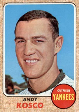 1968 Topps Andy Kosco #524 Baseball Card