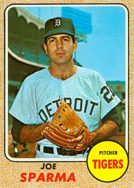 1968 Topps Joe Sparma #505 Baseball Card