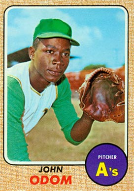 1968 Topps John Odom #501 Baseball Card