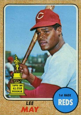 1968 Topps Lee May #487 Baseball Card