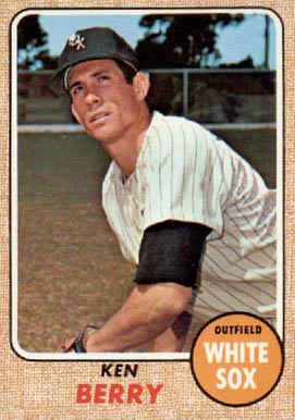 1968 Topps Ken Berry #485 Baseball Card