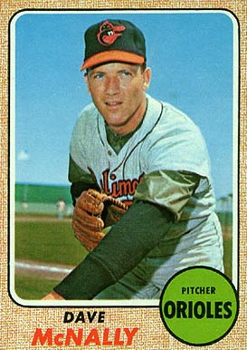 1968 Topps Dave McNally #478 Baseball Card