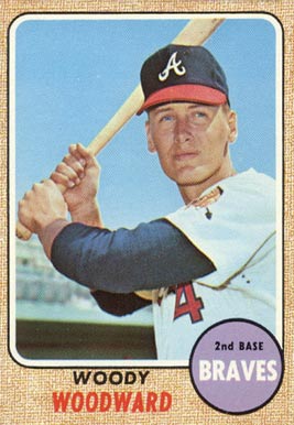 1968 Topps Woody Woodward #476 Baseball Card