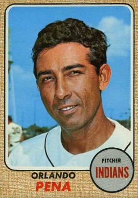 1968 Topps Orlando Pena #471 Baseball Card